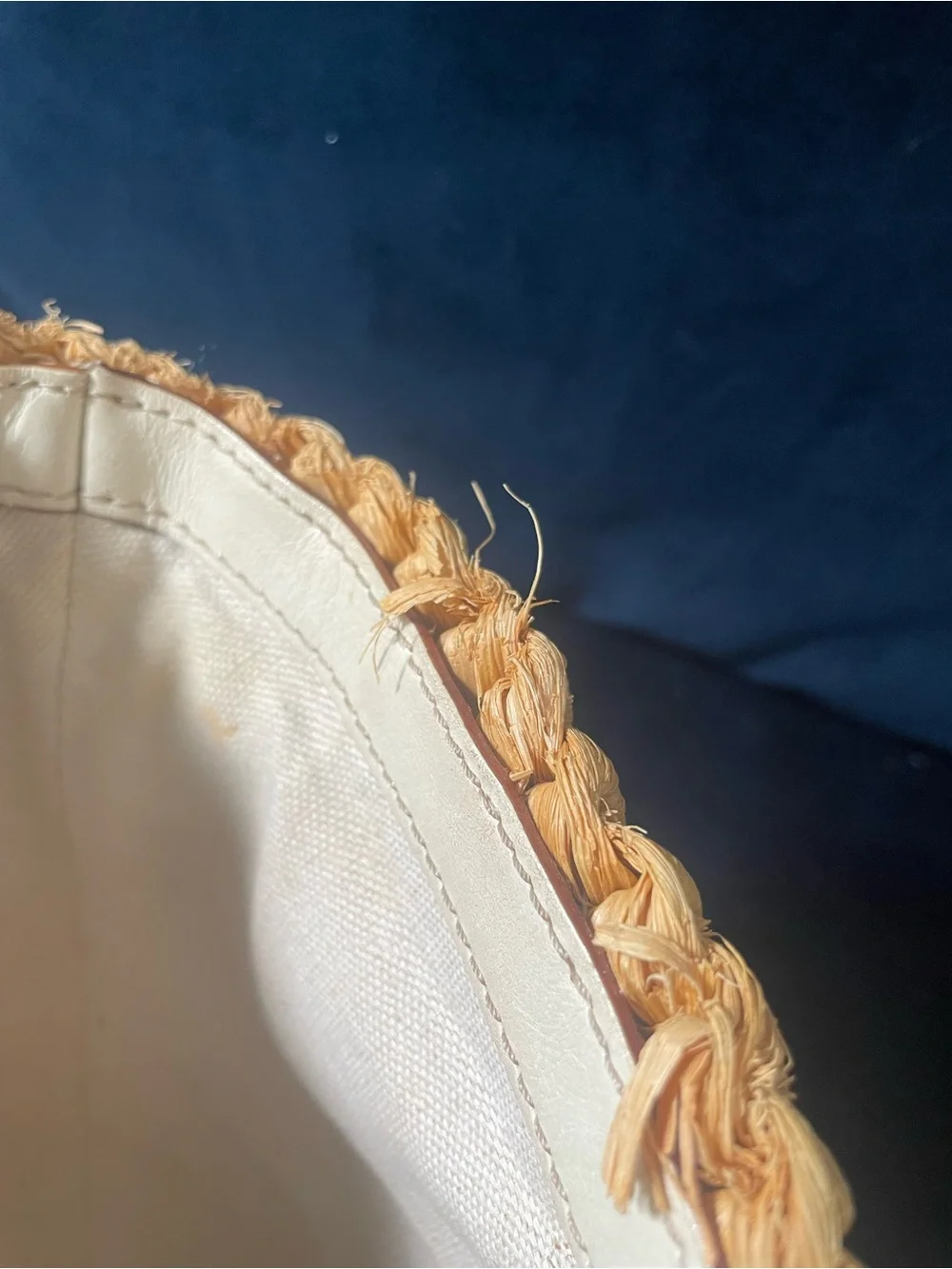 Michael Kors Straw Raffia and Leather Tote Turnlock beach bag - gold hardware
